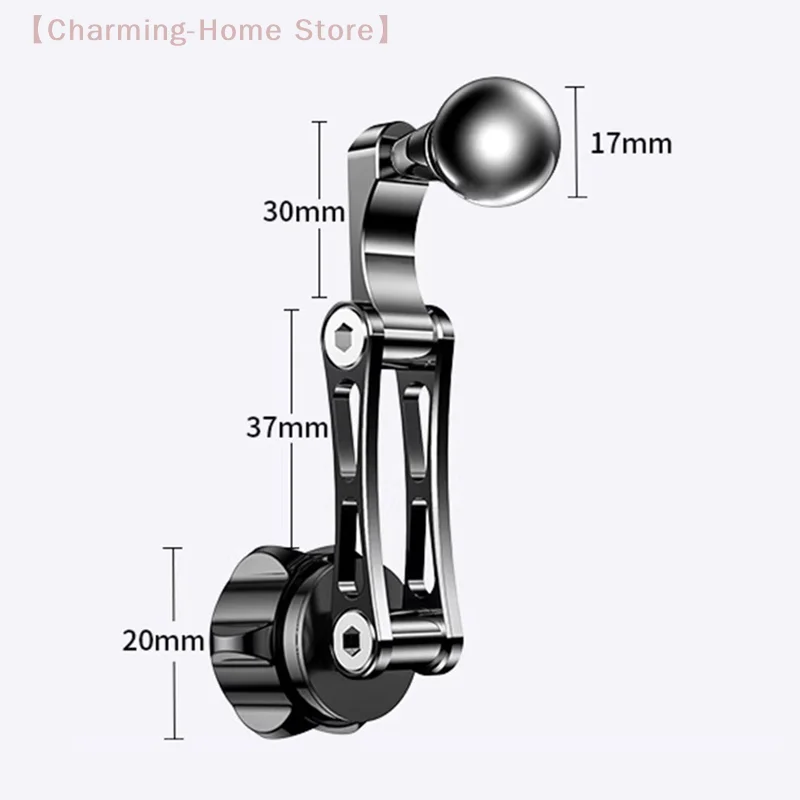 

【M】17mm Ball Joint Extension Arm Female To Male Head Adapter Suitable For Car Air Vent Phone Stand Navigation Mount Holder