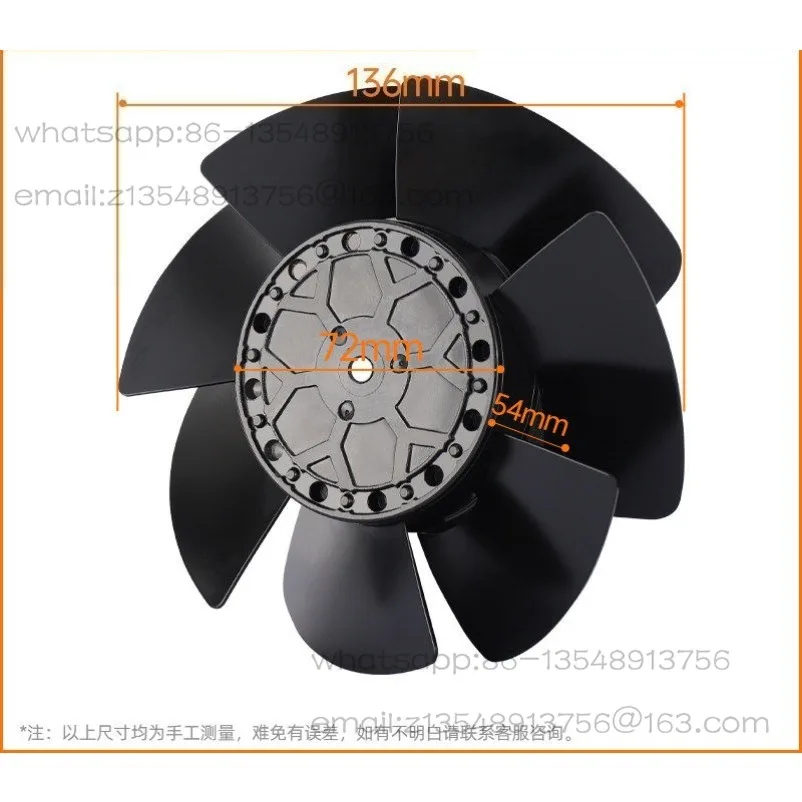 

Spindle Motor Cooling Fan C220V AC220VKS135EMRE23 Large Air Volume All Metal