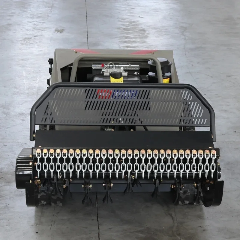 Hot Sale 800mm Autonomous Self Propelled zero Turn Robot Mower Remote Control Lawn Flail Mowers
