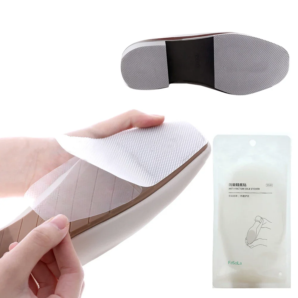 Women Shoe Soles Protector for High Heel Outsole Repair Anti Slip Self-Adhesive Stickers Care Repair Replacement Cover Cushions