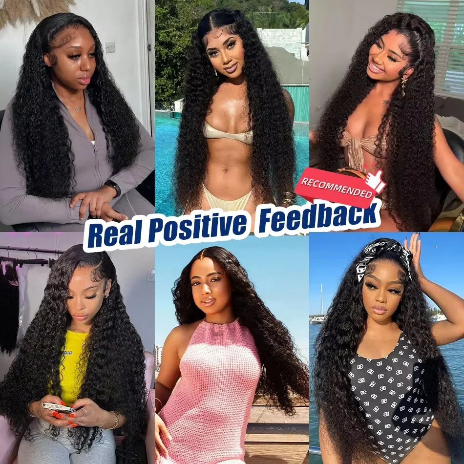 14Aディープウェーブ人毛束26インチ、28インチ、30インチ、100%未加工カーリーバージンヘアエクステ、3束または4束、ナチュラルな本物の人毛