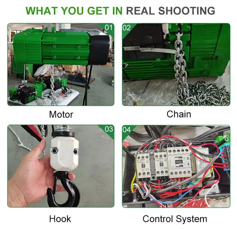 أعلى جودة رخيصة الثمن عالية الجودة العمل واجب SH رافعة سلسلة كهربائية أوروبية سرعة مزدوجة #6