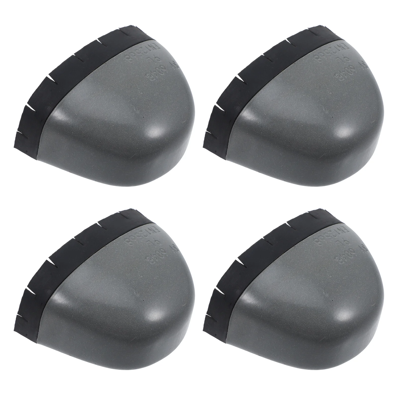 

4Pcs Metal Toe Caps Inserts Size 43 Anti- Puncture-Proof Safety Toe Covers for Work Boots Shoe Accessories