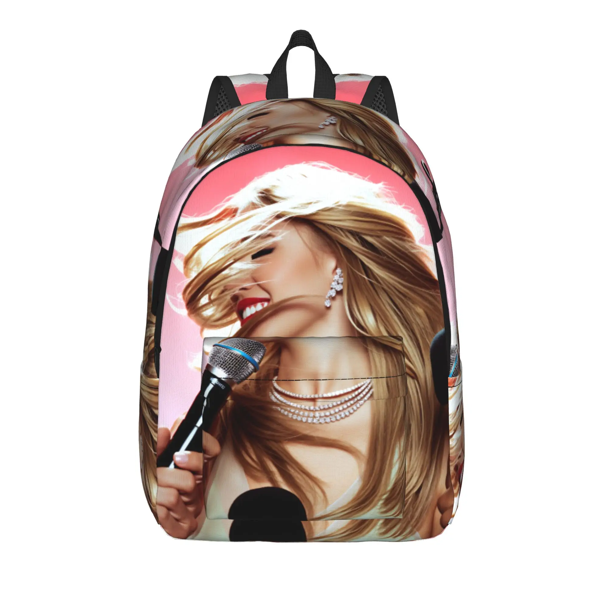 American Actress Sydney Sweeney Backpack  Kawaii Backpacks Unisex Workout Big High School Bags Custom Rucksack