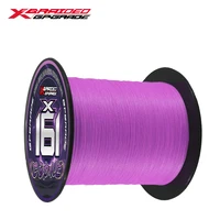 Línea de pesca trenzada YGKPE X16, 16 hebras trenzadas Purple100/150/200/300/500M, línea de pesca de PE, multifilamento Ultra suave, línea de pesca japonesa