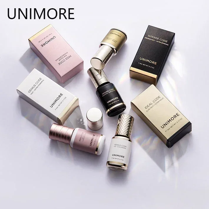 Unimore New Arrival  Eyelash Glue For Eyelash Extension Professional  wholesale Fast Drying Eyelash Extension Glue 0.5s Primer