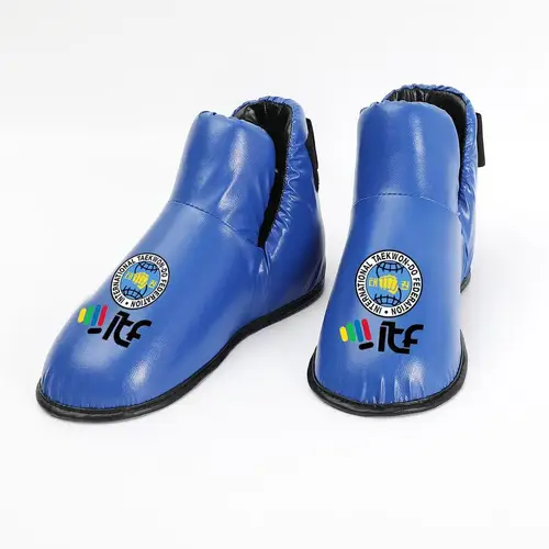 Imagen 2 del producto ITF Taekwondo espinilleras guantes de boxeo guantes de seguridad engrosados niños adultos entrenamiento de competición equipo de protección especial chico