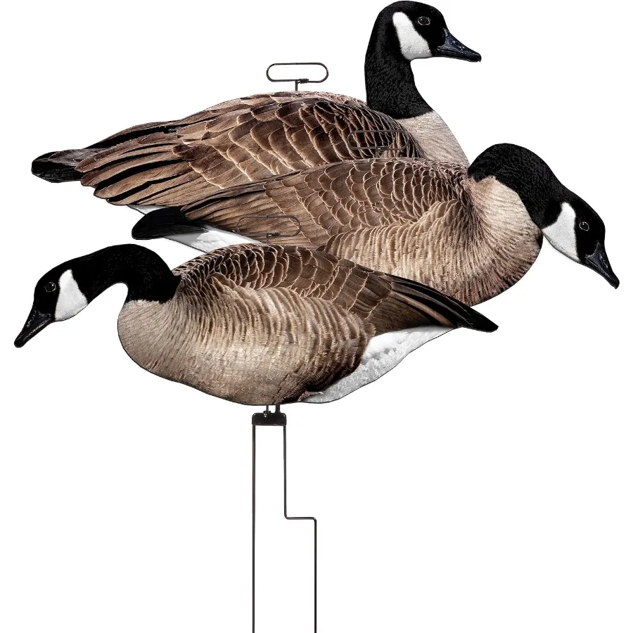 

Higdon на открытом воздухе на плоской подошве, канадские приманки с силуэтом гуся для охоты на водной птице, устойчивые к атмосферным воздействиям приманки для гуся с легко носить с собой