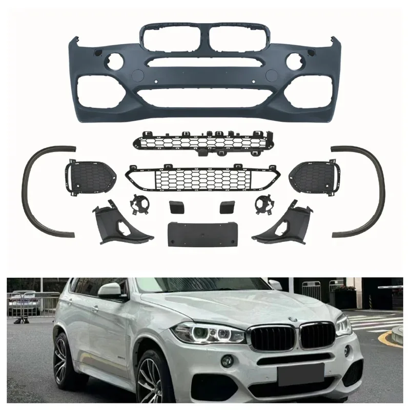 

MT Style PP Front Bumper Chin Lip Spoiler for X5 F15 2014-2018 Front Bumper Body Kit