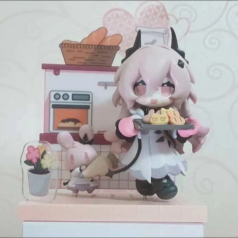 

11cm Anime Game Arknights Dessert Time Series Civilight Eterna Amiya Kawaii Cosplay PVC Pendant Toy Figures Fans Collection Gift