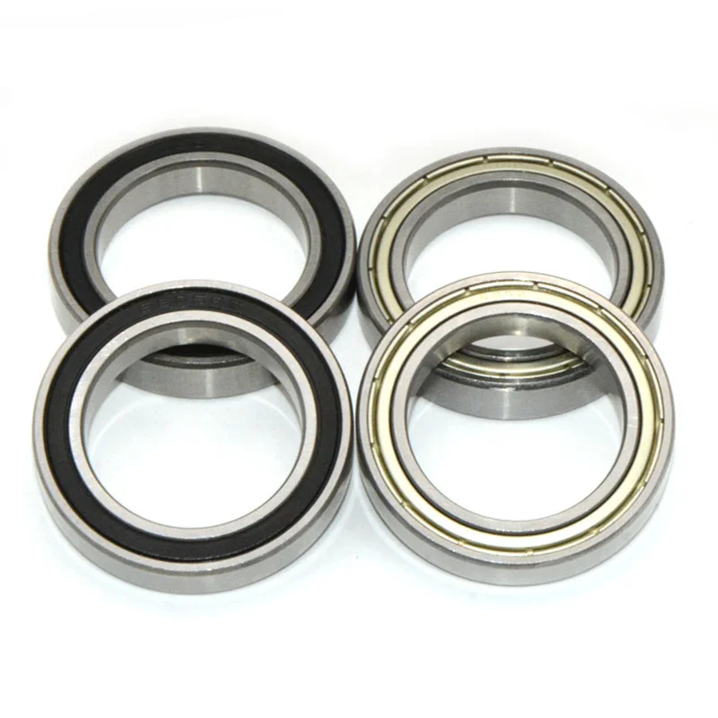 2pcs 6800ZZ 6801ZZ 6802ZZ 6803ZZ 6800-2RS 6801-2RS 6803-2RS Thin Wall Metal Shielded Bearing Rubber Sealed Bearing Ball Bearings