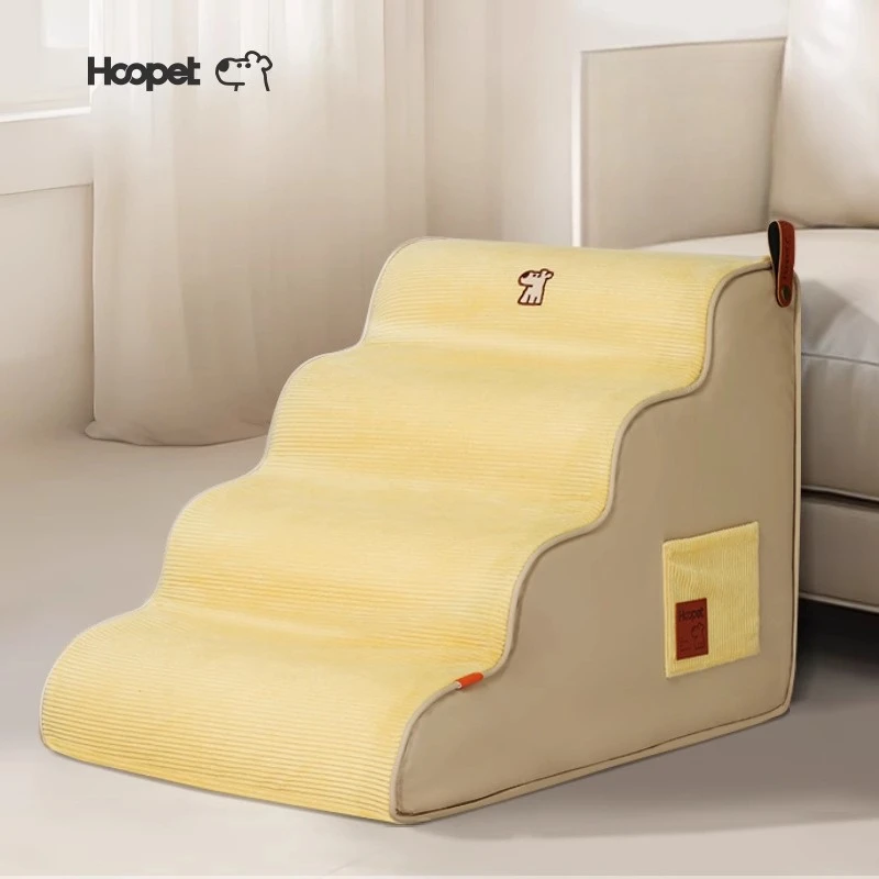 Pet Stairs  Dog Cat Ladder with Removable Washable Cover for Small Elderly Pets Bed Couch Sofa Dog Ramp for Bed Ramp for Dog