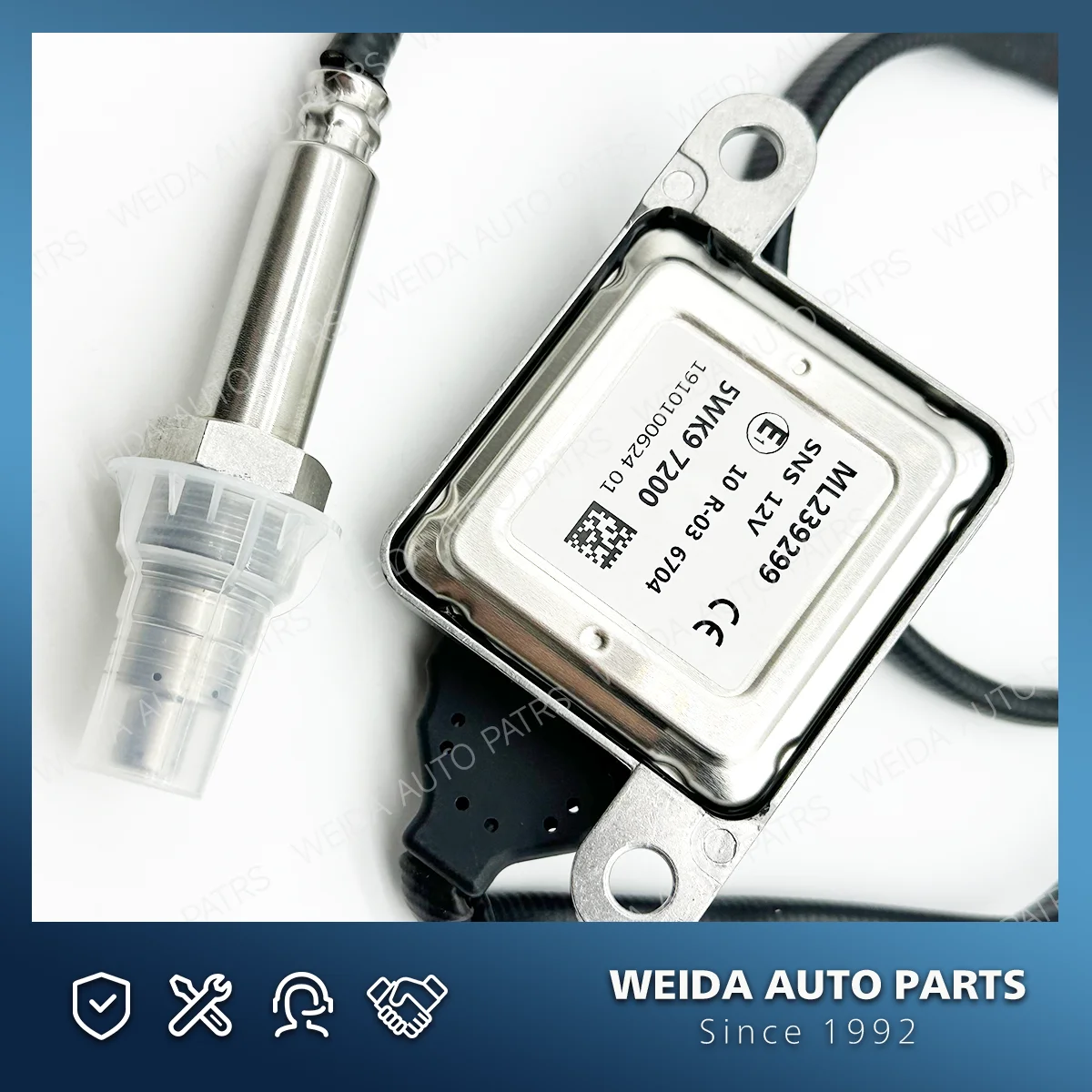 ML239299 ML 239299 5WK97200 5WK9 7200 Original New Nitrogen Oxygen NOx Sensor For Mitsubishi Canter Fuso 2017 After Cat