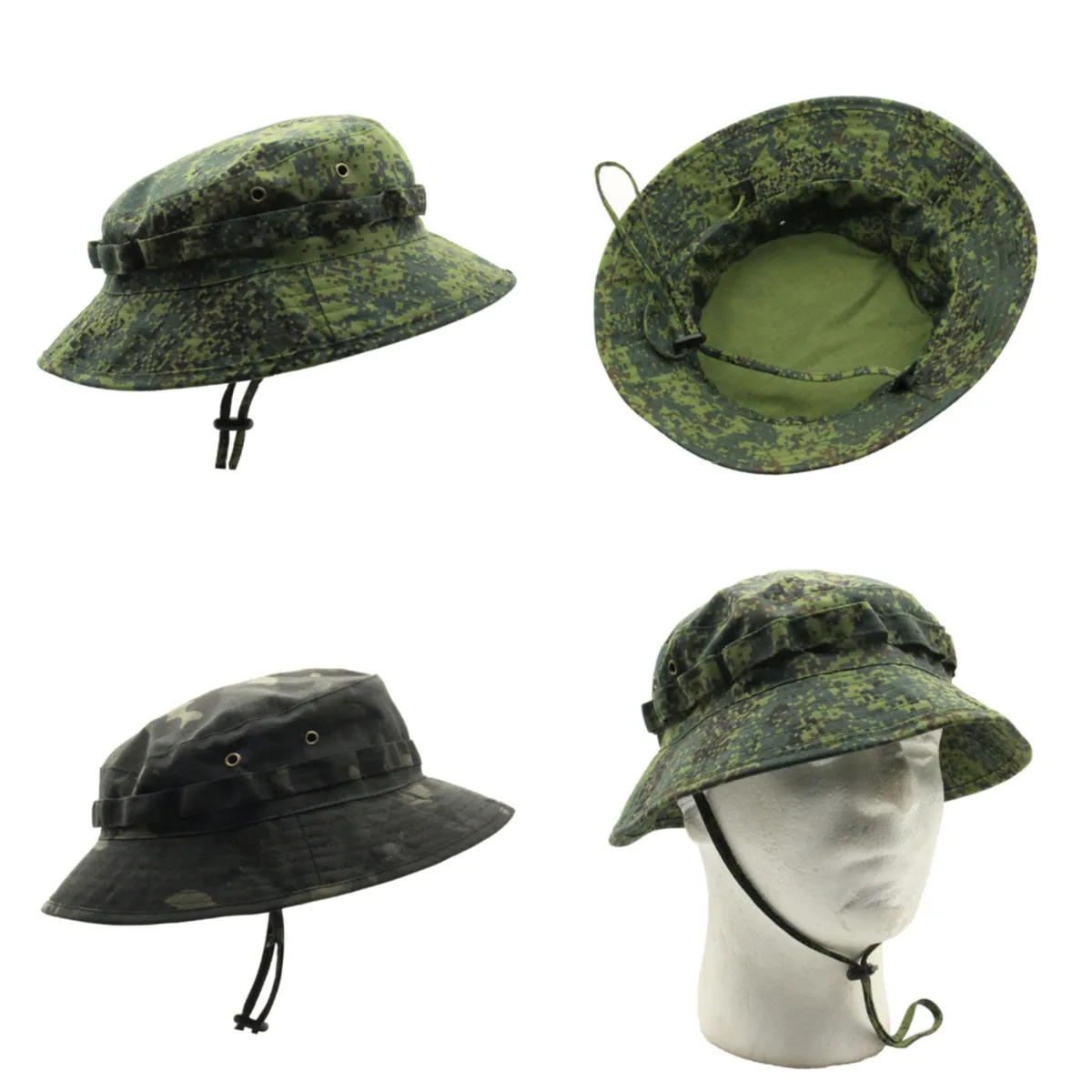 2021 New Camouflage Short Brim Benny Hat