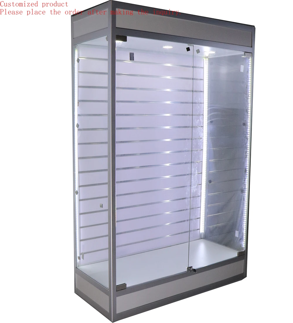 

Custom.2023 OEM Mobile Phone Shop Glass Showcase Mobile Shop Counter Design Cell Phone Display Glass Cabinet