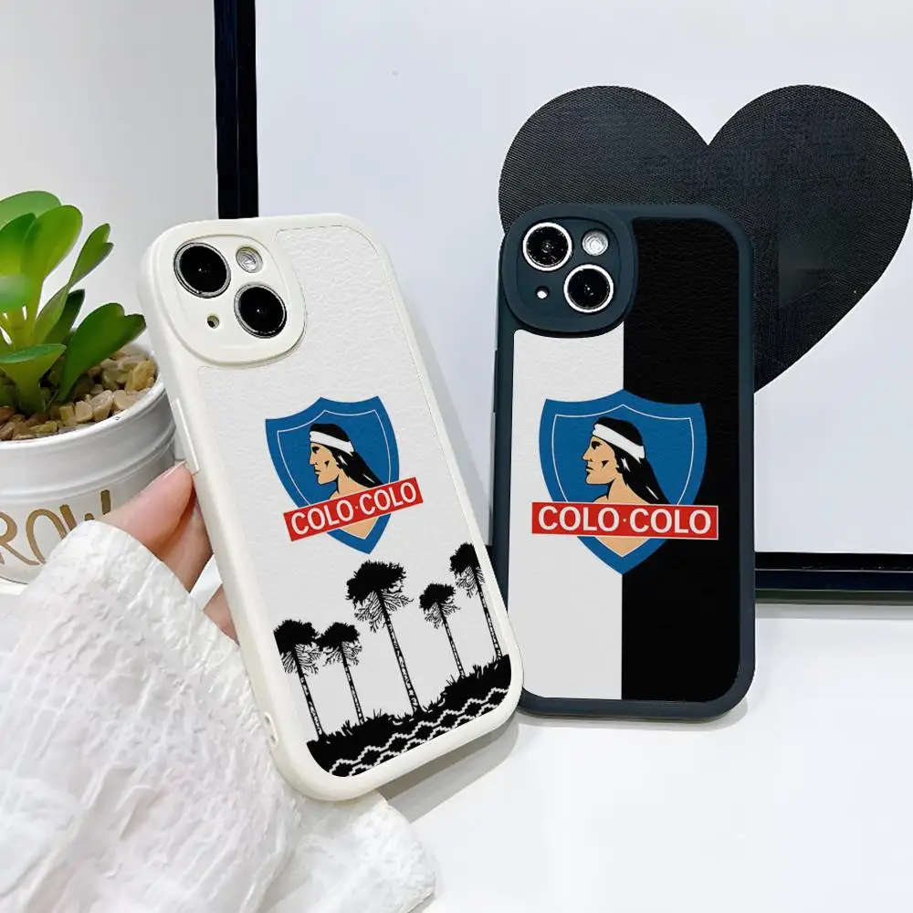 Club Social Y Deportivo Colo Phone Case For Iphone 15 14 13 Pro Max 12 11 Mini X Xr Xs 7 8 Puls Cover