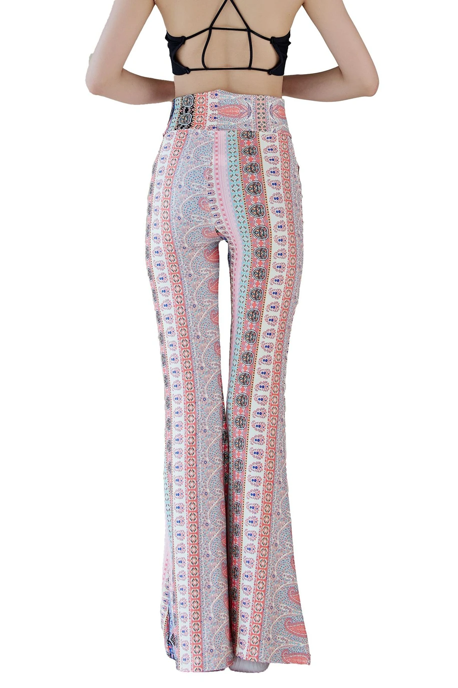 جديد ربيع الخريف العلامة التجارية الإناث النساء الفتيات تمتد السراويل مضيئة #2