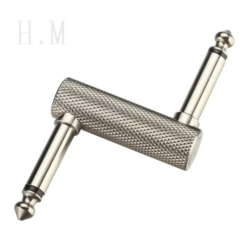 

Guitar Pedal Coupler Male to Male Straight/Z Type Adapter Pedal Coupler for Guitar Effect Pedal