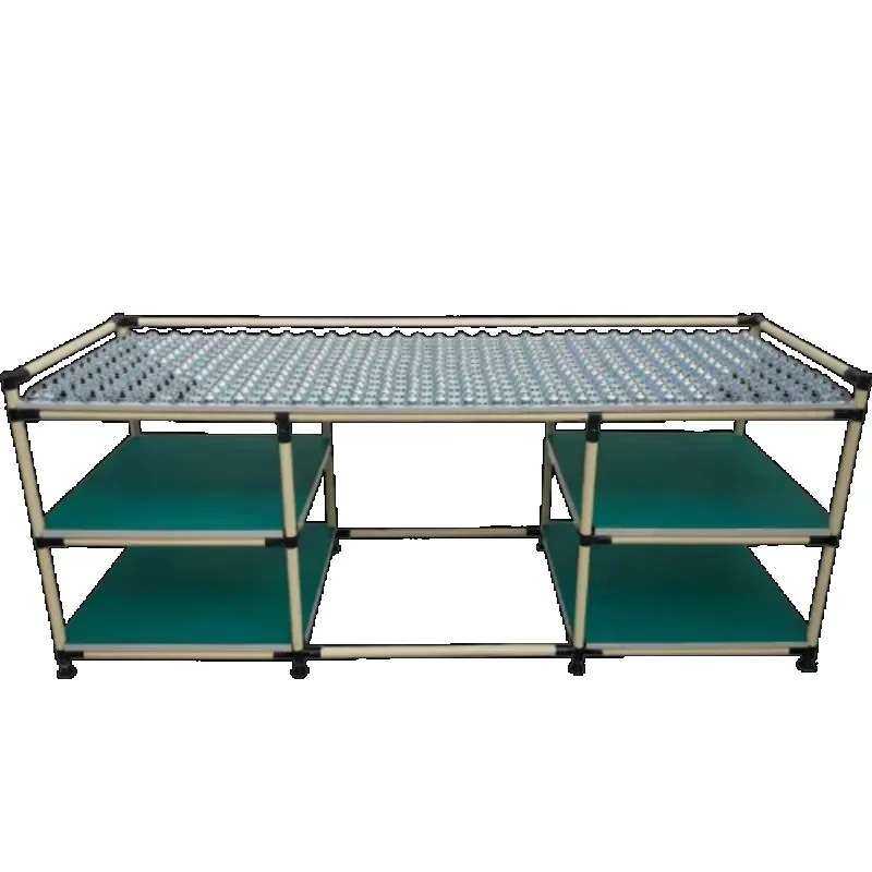 

New type of roller conveyor line ball transfer unit table restaurant manufacturer househo equipment househo materials