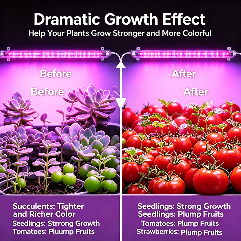 Two Strip Growing Lamp for Ind - đánh giá và giá Led Plant Light Strip