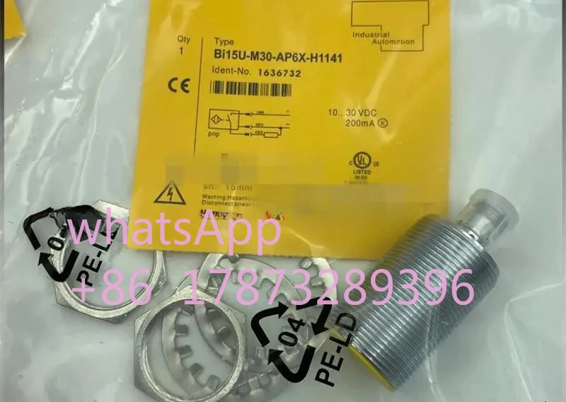 

BI15U-M30-AP6X-H1141 BI15U-M30-AN6X-H1141 Датчик приближения Turck 100% новый, высокое качество