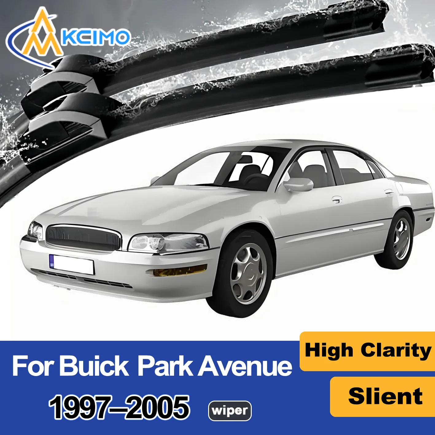 

2PCS New Front Windshield Wiper Blade for Buick Park Avenue 1997-2005 Front Windshield Auto Wipers Blade Accessories 2005 2004