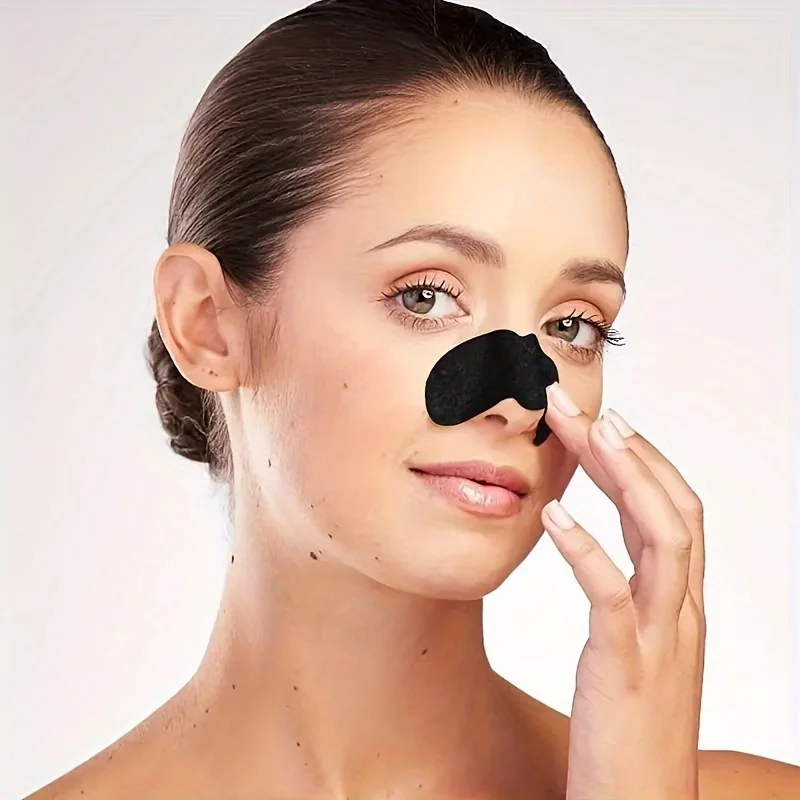 5/10 unidades de adesivo de nariz de limpeza profunda, adesivo facial de manchas de nariz, máscara de nariz, acne limpa e remendo de nariz de cravo