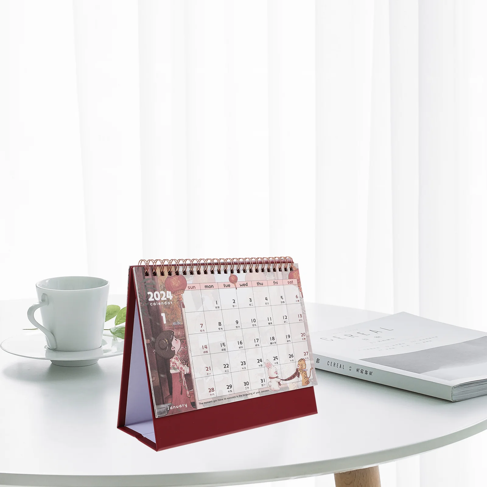 

Folding Calendar Desk Decor Desktop Calendar Decorative Calendar Antique Calendar Daily Schedule For Home Office School