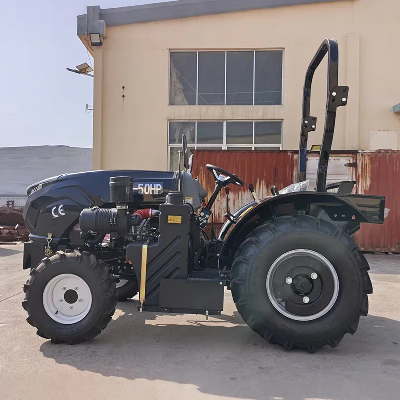 New 50HP 4WD Farm Tractor Customized Orchard Tractor Agriculture Diesel Engine Machinery Compact Tractor for Vineyard