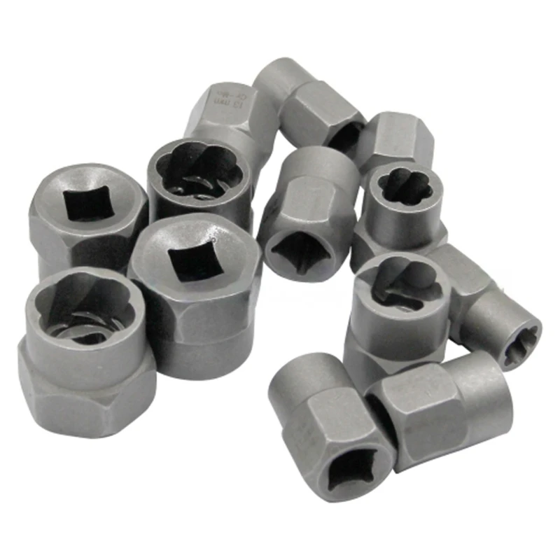 26Pcs Damaged Screw Extractor Damaged Screw Remover Set Broken Remover Dropship