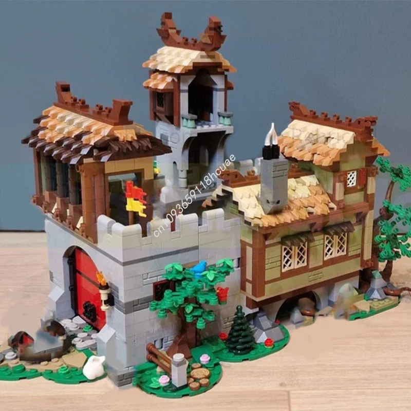 2522 個 MOC 中世の商人アイコンモデルビルディングブロック建設 DIY クリエイティブクリスマスギフトレンガ子供のおもちゃ誕生日