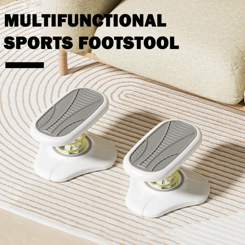 Spring Foot Stool&Ottoman 35 Angle Adjustable Comfortable Foot Holder Multifunctional Toilet Footstool Office Foot Rest Support