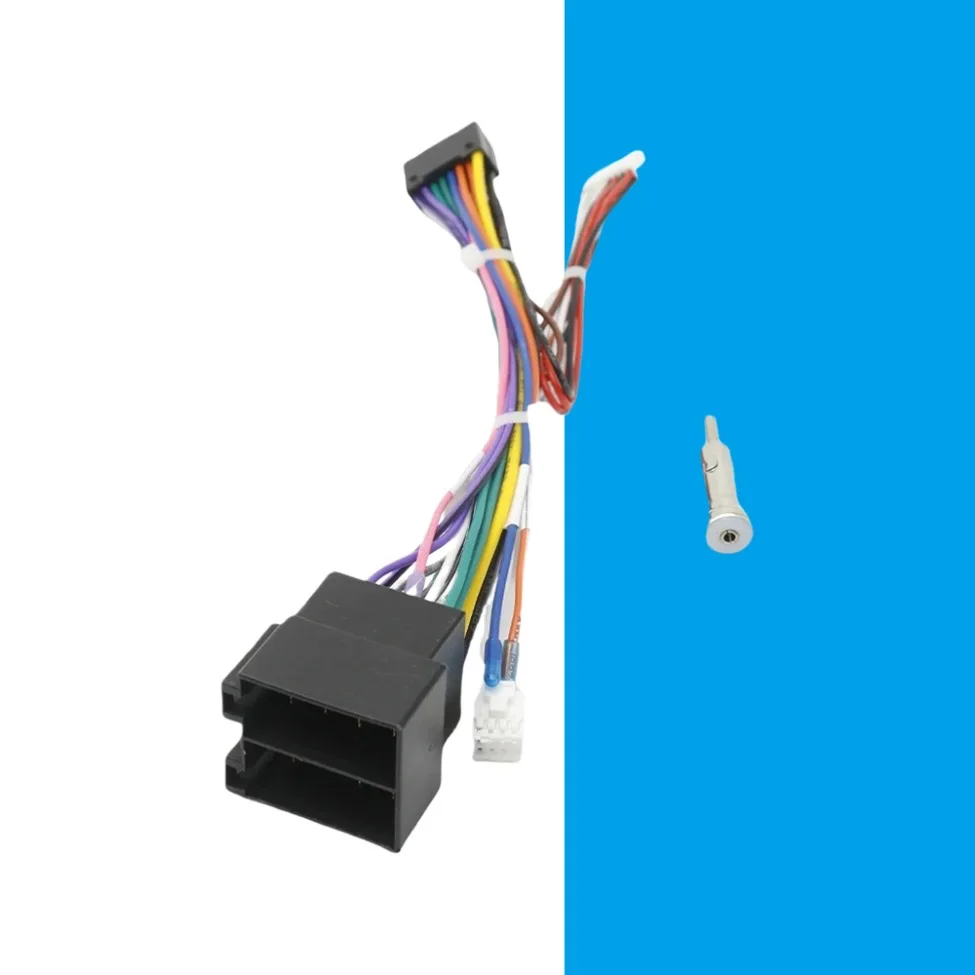Simple Soft Car Wiring Harness Adapter Canbus Box Decoder RP5-PA-104 Android Radio Power Cable For Peugeot 206 307 2004-2012