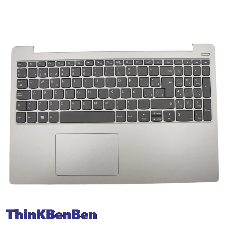 ES español platino gris teclado cubierta superior cubierta de reposamanos para Lenovo Ideapad 330S 15 15IKB 15AST 15ARR 5CB0R07409