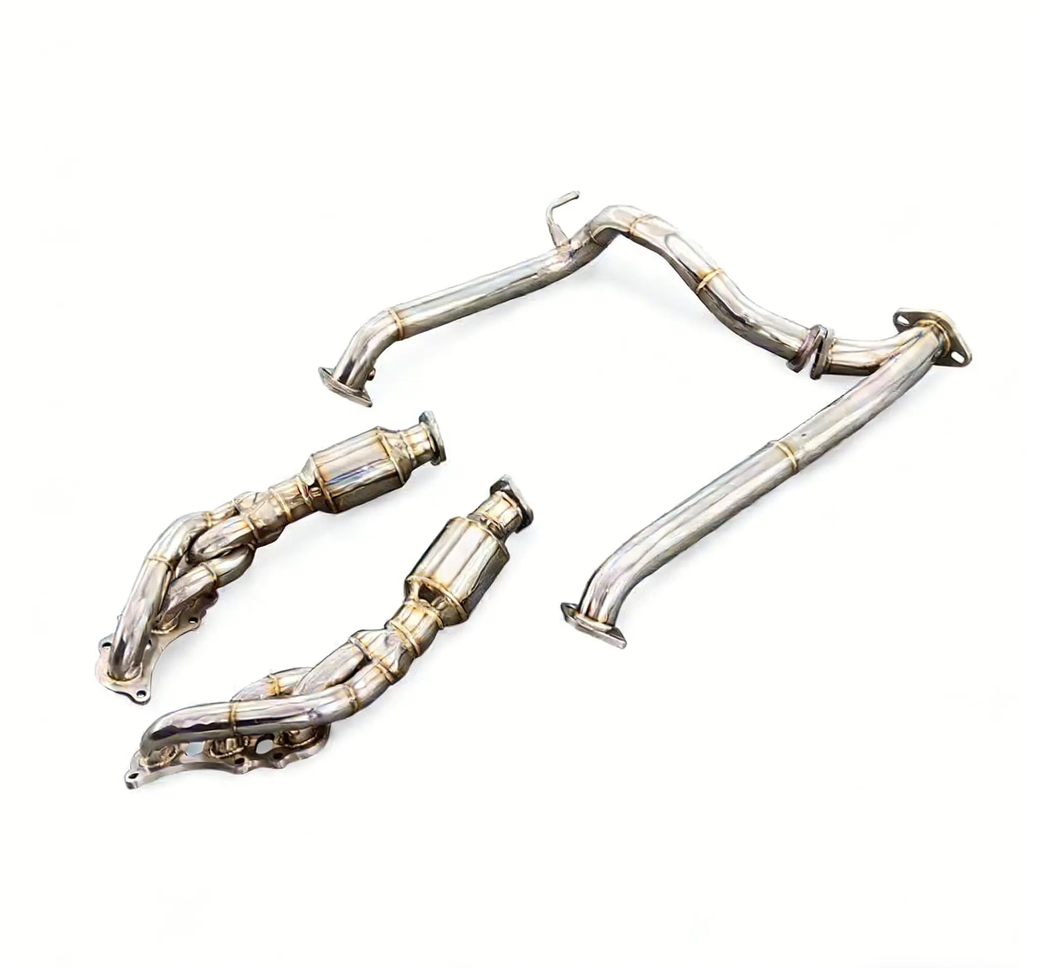 

304SS High-performance Exhaust Manifold Front Pipe Suitable For Toyota Tacoma 4.0 1GR-FE V6 2005-2012 With Heat Shield Collector