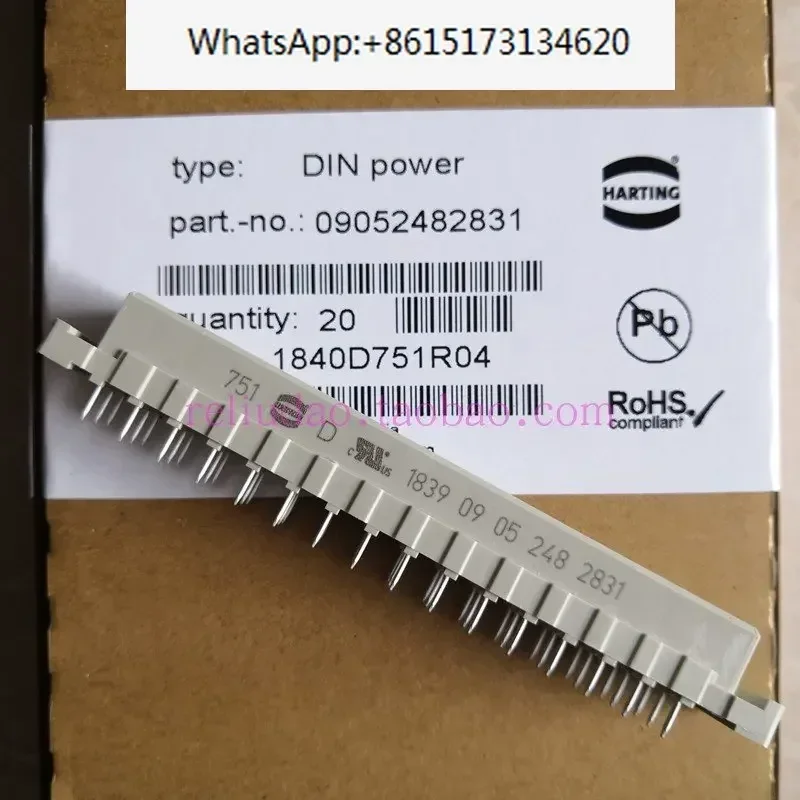HARTING connector 09052482831 circuit board DIN-Power welding type 48 core original new stock