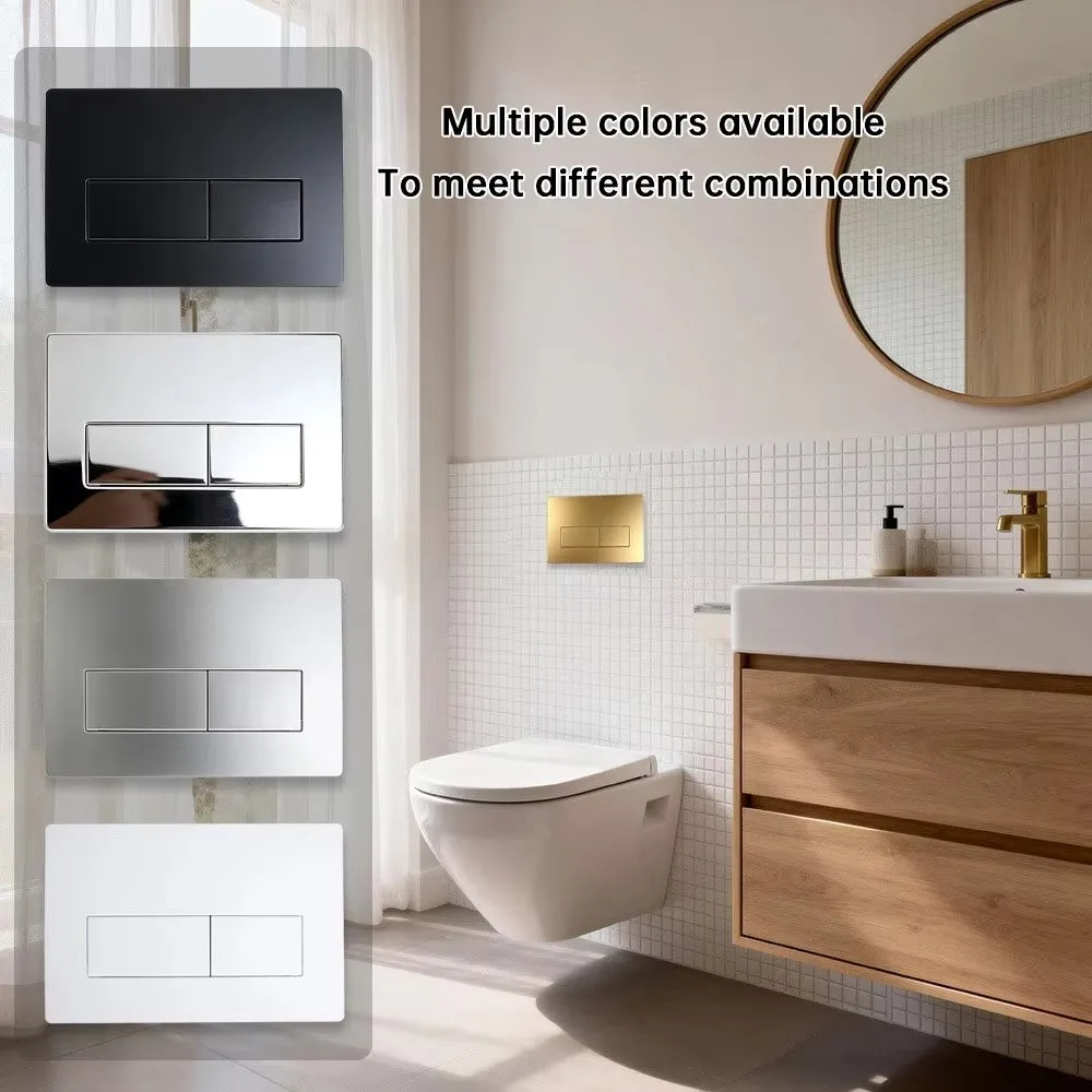 ABS Hidden Toilet Flush Button Dual Flush Wall Mounted Toilet Button UP300 UP320 Water Tank Plate for Geberit Sigma 01/20/30/50