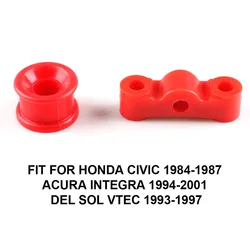 New Red Polyurethane Car Shifter Bushing Kit For 88-00 Civic DOHC B16 B18