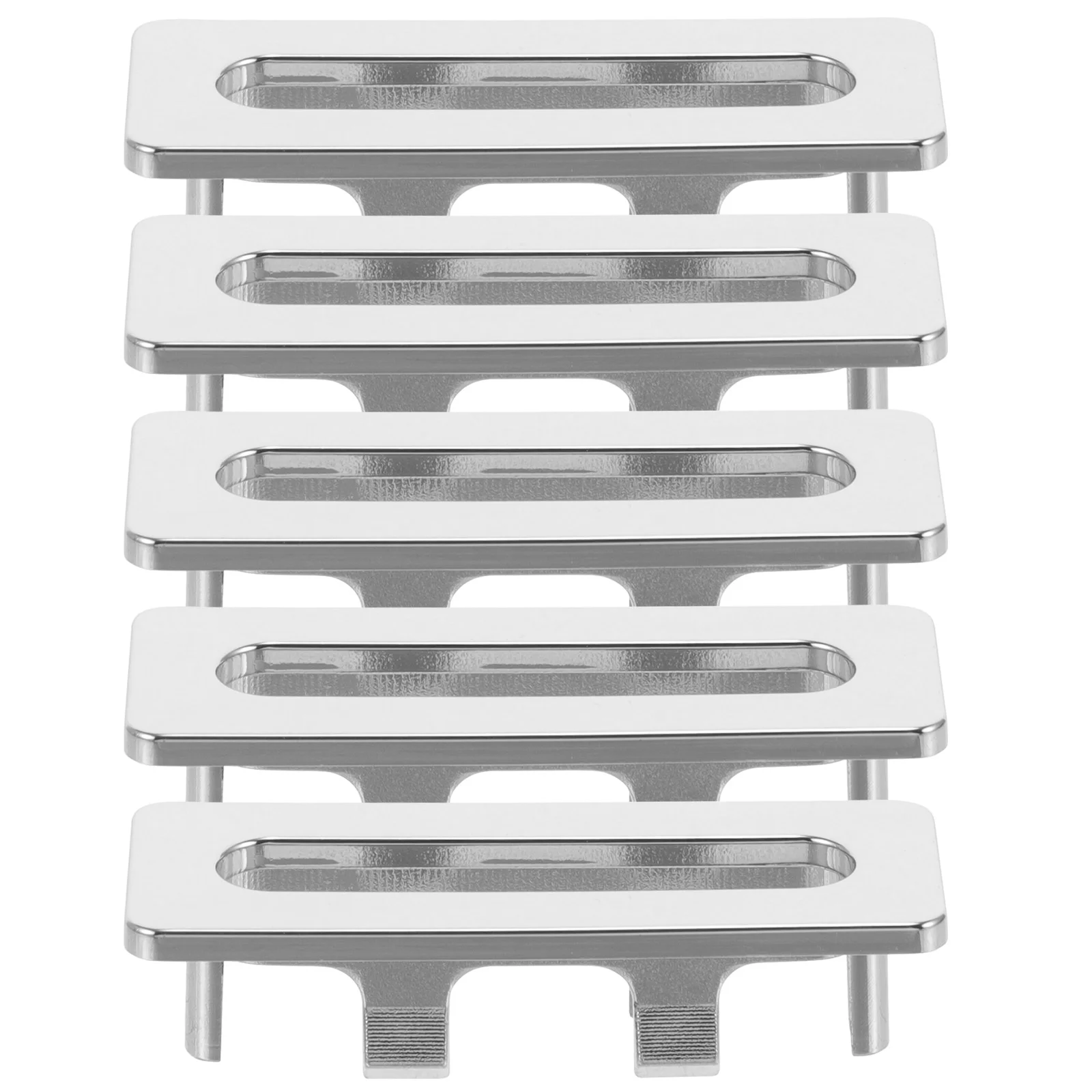 5 Pcs Tub Drain Cover Basin Overflow Replacement Sink Cap Ring Wash Hole Bathroom