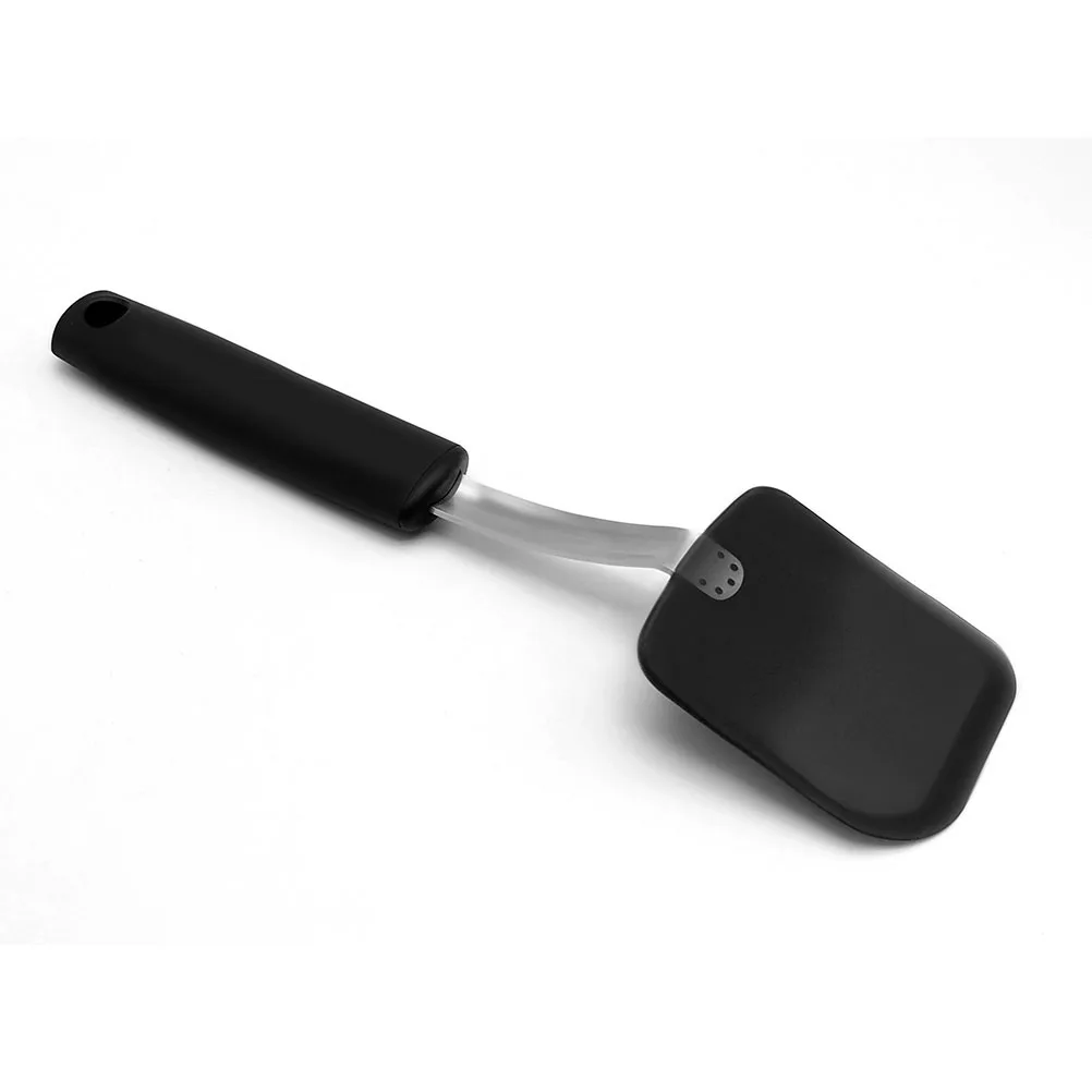 

Silicone Cooking Spatula Kitchen Articles Non-stick Fry Tool High Manganese Steel Material Food Grade Heat