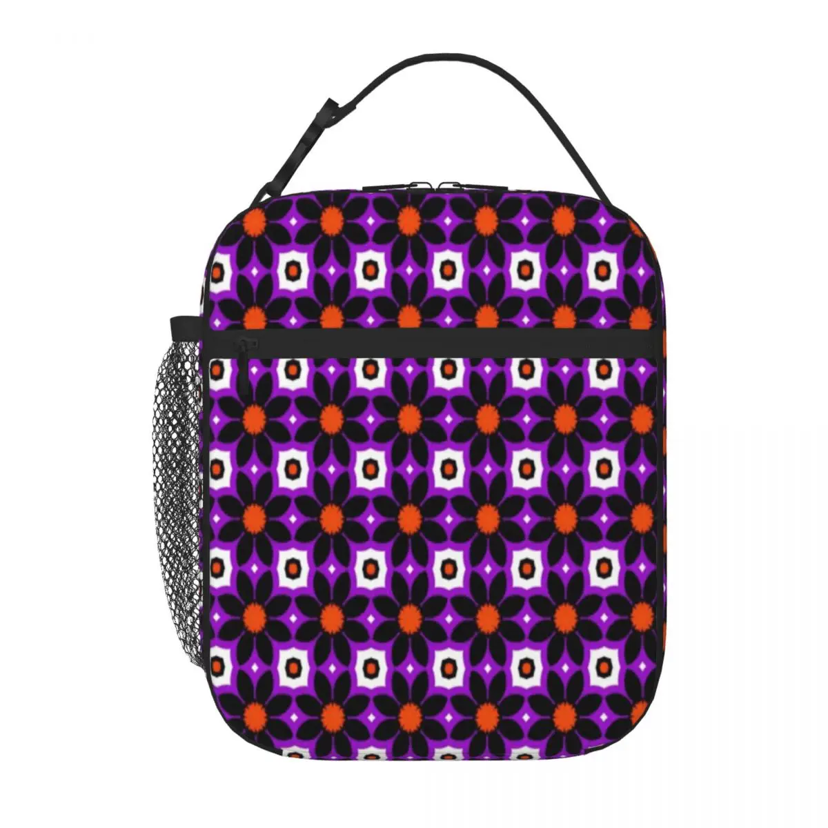 Hot Sale Twilight Leaves Tropical Carry Lunch Bag Daily Outdoor Compact Lunch Bag