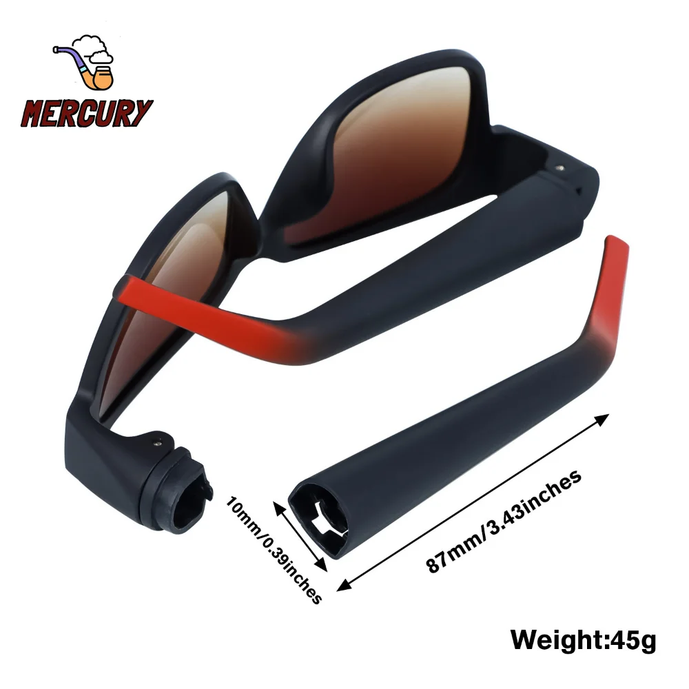 MERCURY New Sunglasses Tobacco Storage Tube Removable Hidden Rolling Paper Horn Tubes Holder for Girly Smoking Pipes Accessories