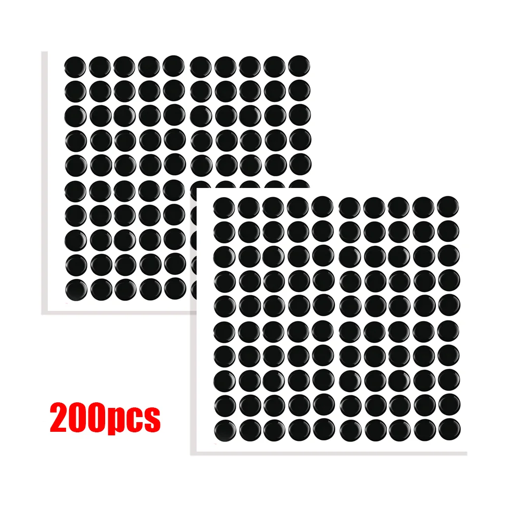 200pcs Car Key Logo Sticker 14mm Crystal Epoxy Key DIY for Xhorse VVDI KD Remote Key Button Emblem for BMW K-ia F-ord Toy-ota