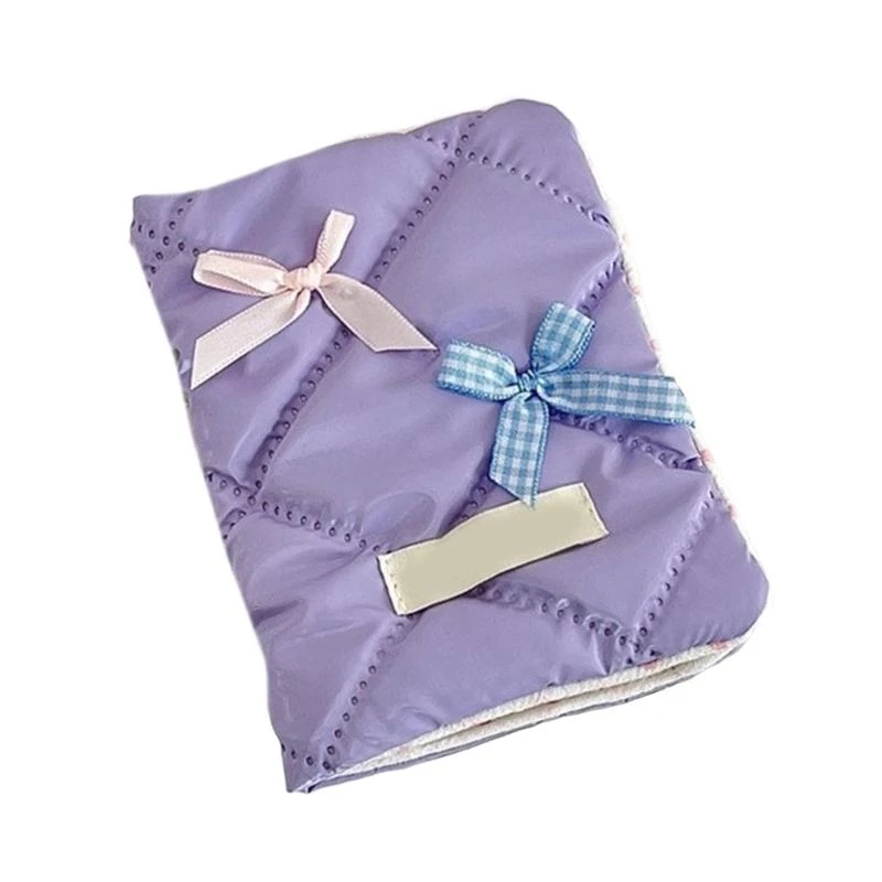 

E8FB Korean Styles Holder Travel Wallet Case Sweet Bows Cover