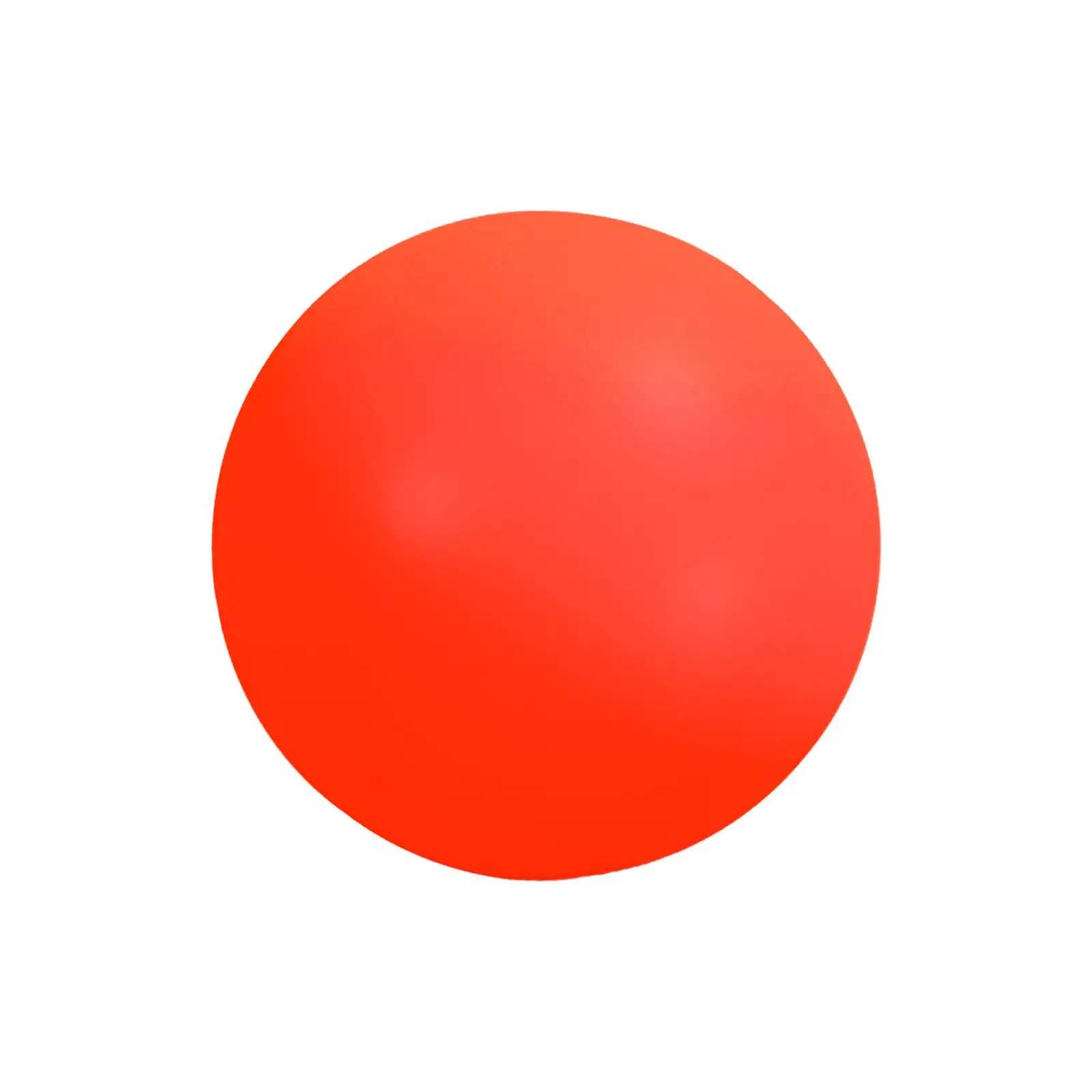 

High Visibility Street Hockey Ball Orange PVC Portable Nighttime Party Floor Hockey Ball for Competition