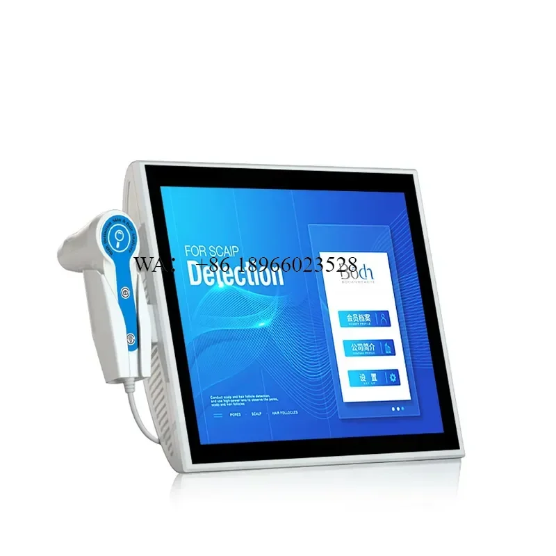 WMWMNU for Intelligent Scalp Hair Detector UV Layer Hair Follicle Analyzer Touch Screen Scalp Analysis for Hair Salon