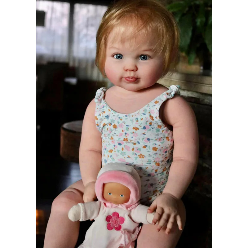 28inch Reborn Doll Kit Emmeline Unpainted Unfinished DIY Doll Parts