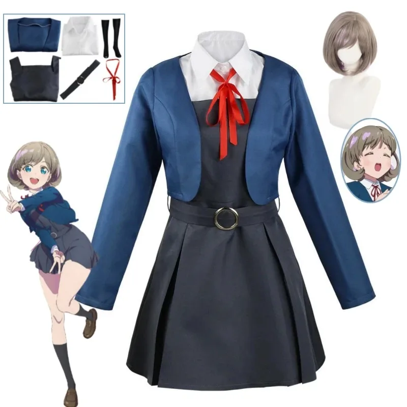 Proyecto Sekai de escenario completo, uniforme escolar Color Anime Liella Shibuya Tang Keke para mujer, vestido lindo, ropa Hello
