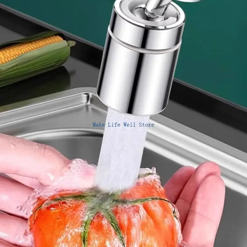  360 Degrees Regulable Tap Aerator Water Conservation Flexible Simple Setups Zincs Alloys