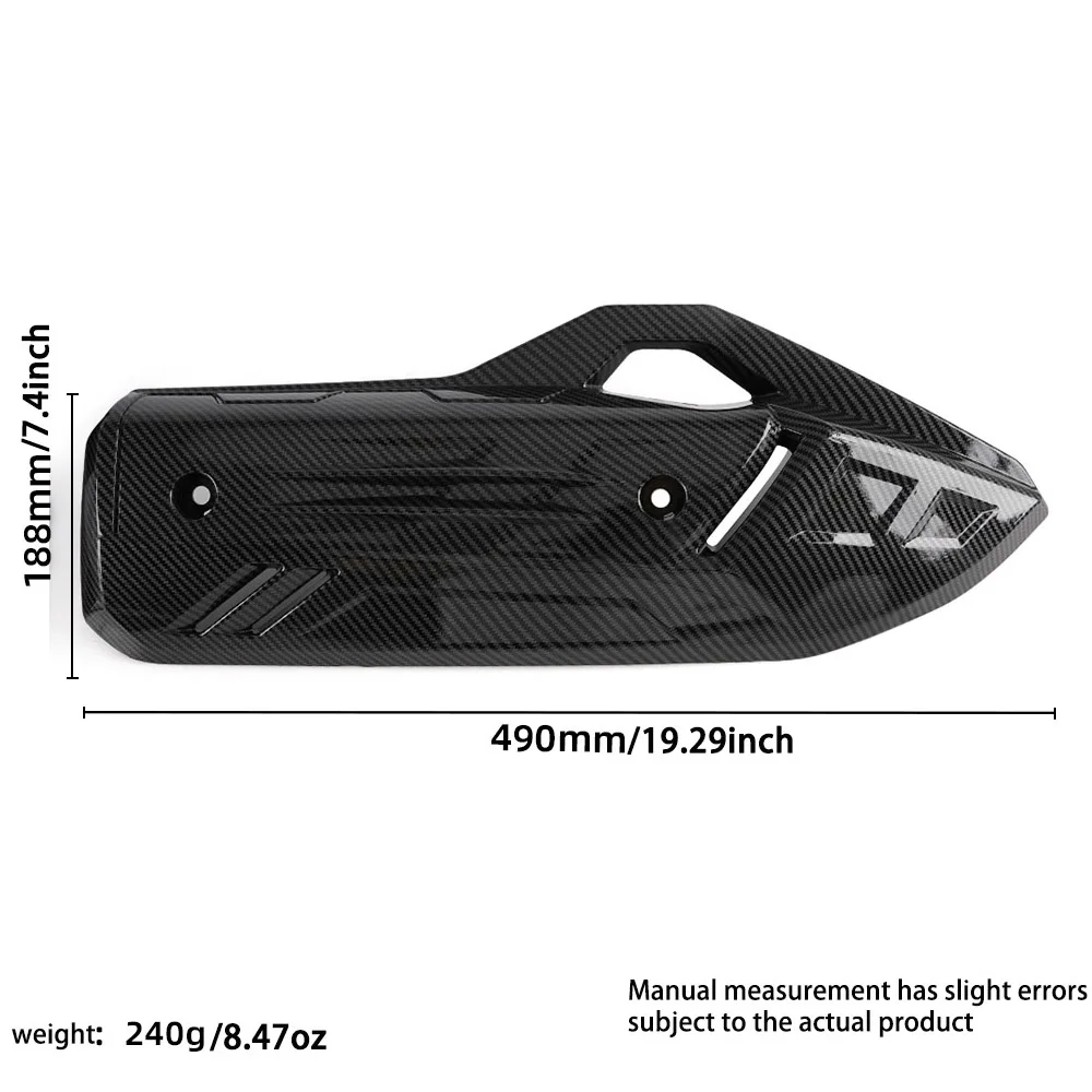 Suitable For Honda PCX160 water transfer printing exhaust pipe cover, cover decorative shell click16 universal 2025